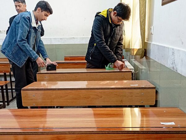 آزمون سنجش در مدارس کاشمر