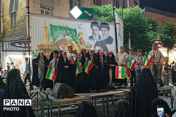 از تفسیر نهج‌البلاغه تا شورِ رجزخوانی، ضیافت دانش‌آموزان مدرسه نمونه رشد در موکب آموزش و پرورش