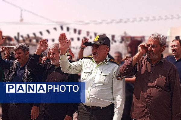 اجتماع بزرگ عاشورای حسینی در شهرستان باشت