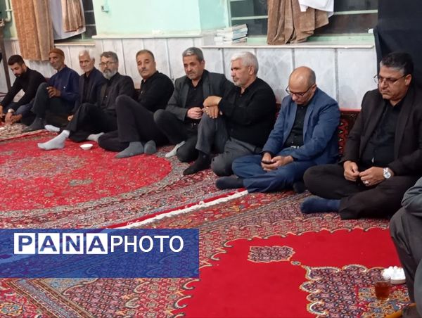 مراسم عزاداری شب عاشورا در شهر عشق آباد