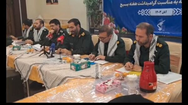 نشست خبری هفته بسیج در خراسان شمالی 