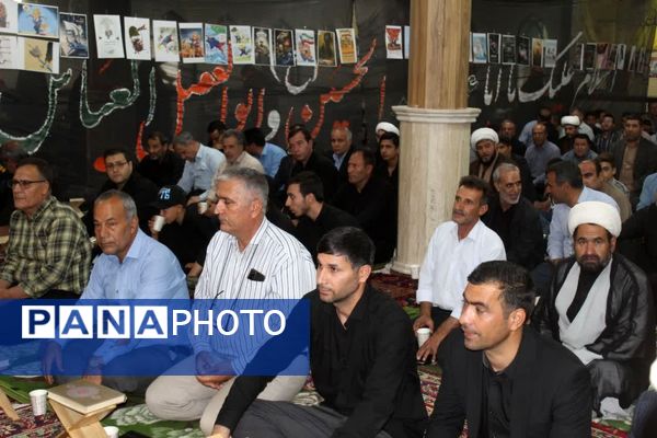 ادای احترام به حماسه‌سازان مقاومت؛ مراسم چهلم شهدای جنگ ۱۲ روزه در ملکان