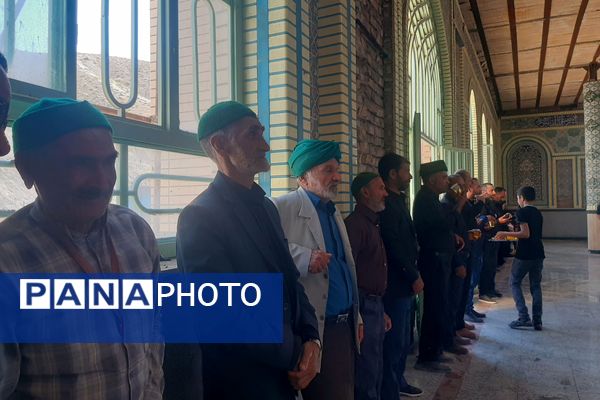 مراسم روز اربعین حسینی و تعزیه‌خوانی در شهر بار 