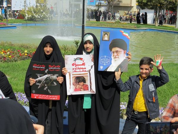 راهپیمایی روز قدس در شهرستان بجنورد 