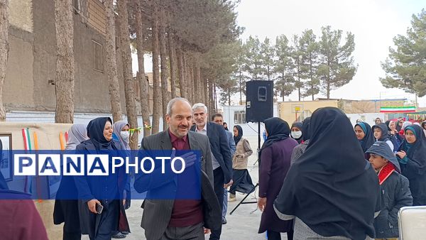 افتتاحیه آموزشگاه ۱۲ کلاسه‌ یاسمن خاکباز ۲ شهرستان نیشابور