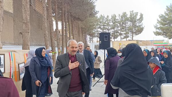 افتتاحیه آموزشگاه ۱۲ کلاسه‌ یاسمن خاکباز ۲ شهرستان نیشابور