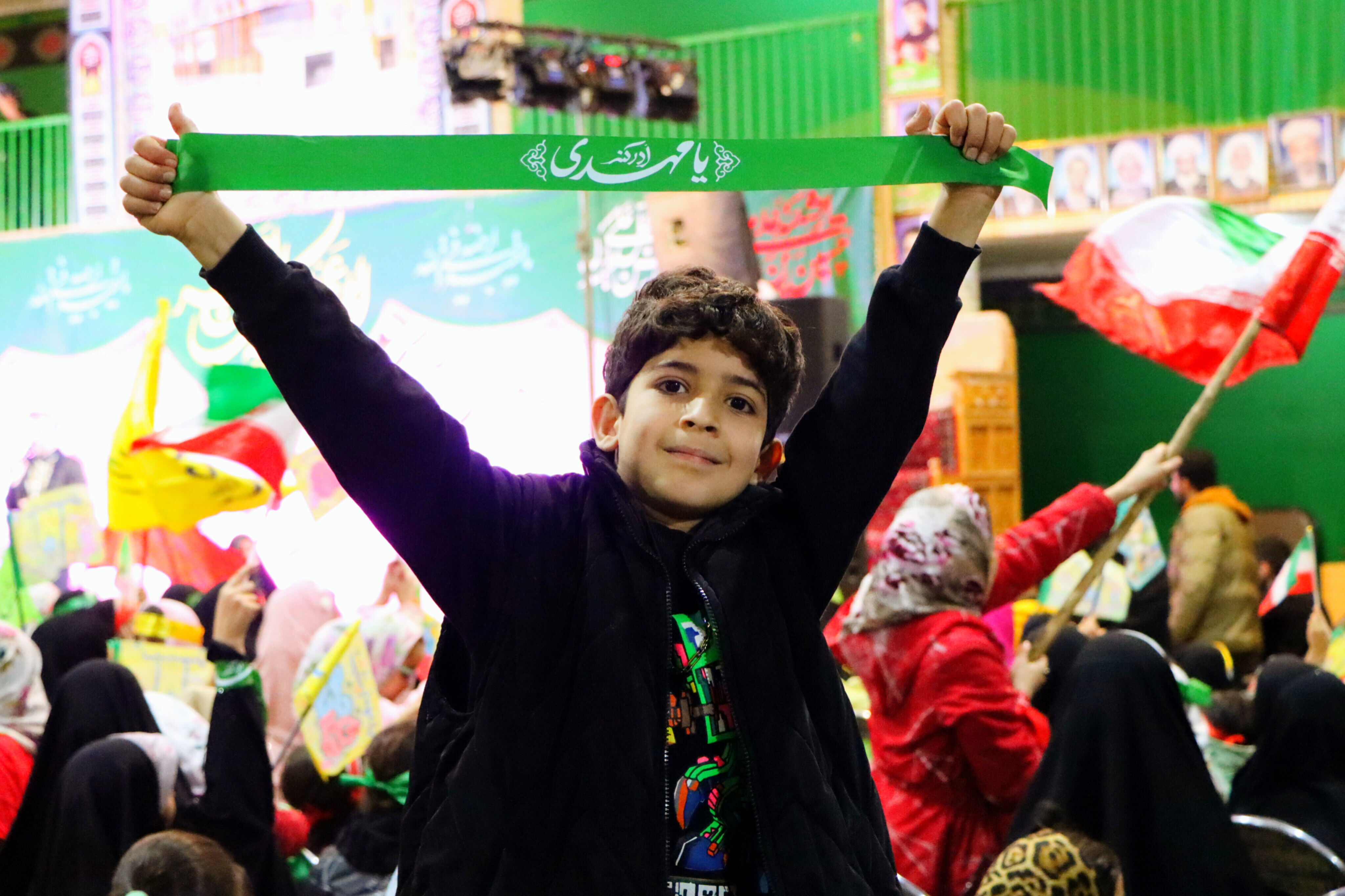 اجتماع عظیم سربازان کوچک صاحب الزمان(عج) یزد