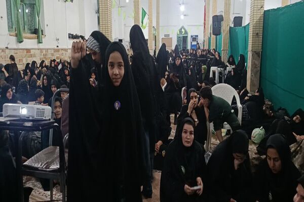 یادواره شهدا در مسجد جامع شهر جعفریه قم