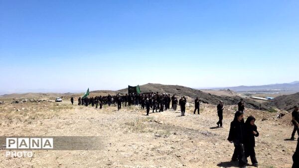 عزاداری شهادت اباعبدالله الحسین(ع) در روستای ابرجس