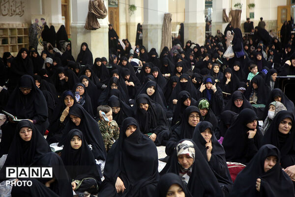 مراسم سالروز شهادت امام جواد(ع) در حرم بانوی کرامت