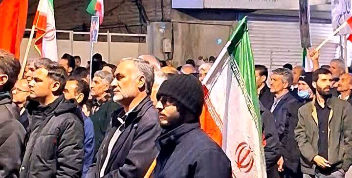 شور و شوق بی‌نظیر مردم ولایتمدار و انقلابی فردیس 
