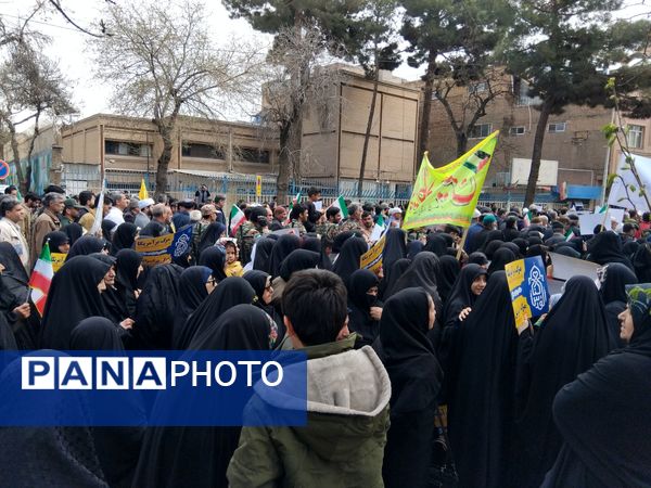 راهپیمایی روز جهانی قدس شهرستان نیشابور 