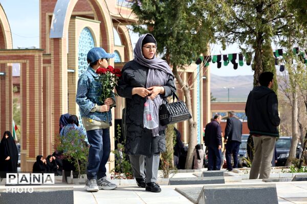 آیین چهلم شهید اردشیر رئیسی 