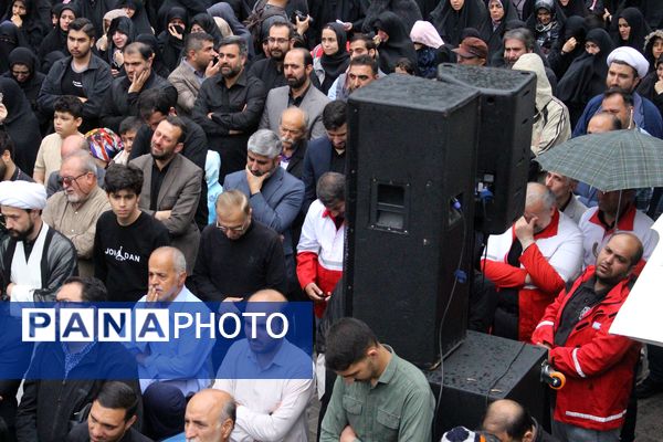 مراسم گرامیداشت یاد و خاطره سید الشهدای خدمت در قزوین