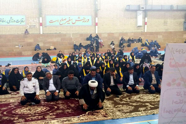 اردوی تمشک دختران شهرستان‌های جنوبی استان بوشهر در کنگان