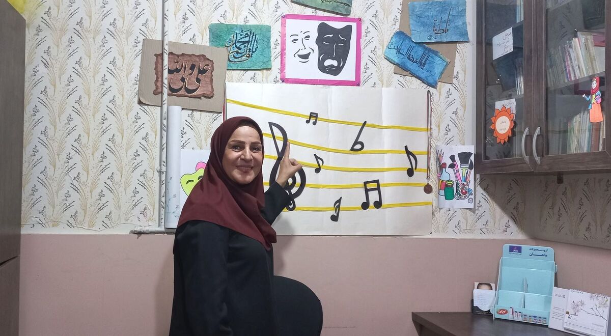 معلمی با لبخند دانش‌آموزان معنا پیدا می‌کند