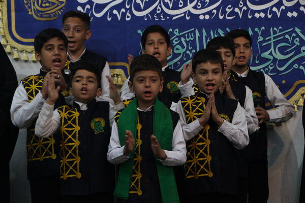 جشن ولادت امام رضا(ع) در حسینیه سیدمحمد آقا یزد