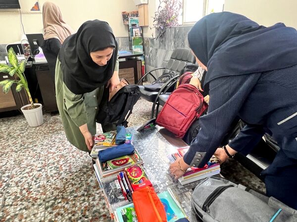 برگزاری جشن عاطفه‌ها در دبستان المهدی ناحیه 2 کرج 