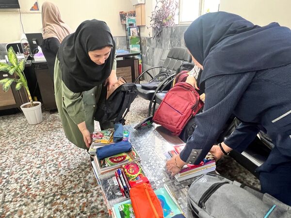 برگزاری جشن عاطفه‌ها در دبستان المهدی ناحیه 2 کرج 