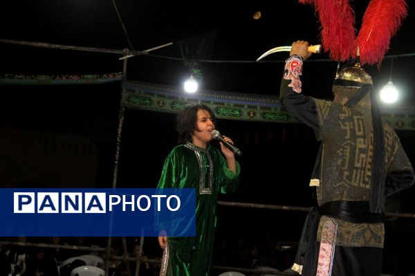 تعزیه‌خوانی در روستای هوتک