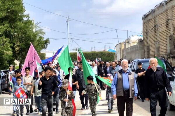 راهپیمایی روز قدس در جویم