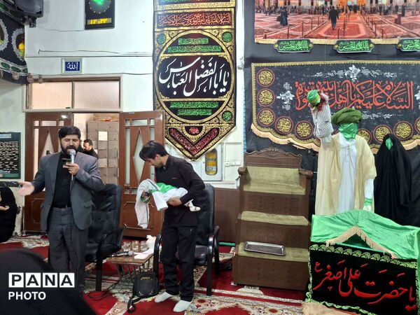 مراسم شیرخوارگان حسینی در مسجد موسی بن جعفر توس ۷۹ 