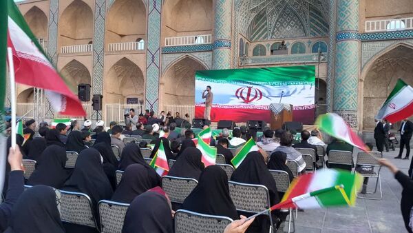 نمایش اقتدار ملت بزرگ ایران در یزد