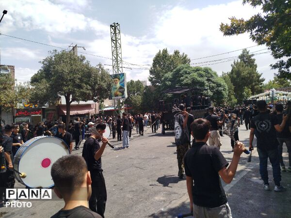 اشک و خون؛ نیشابور در سوگ پیامبر رحمت و امام مجتبای آل‌محمد (ع) غرق در عزاداری شد
