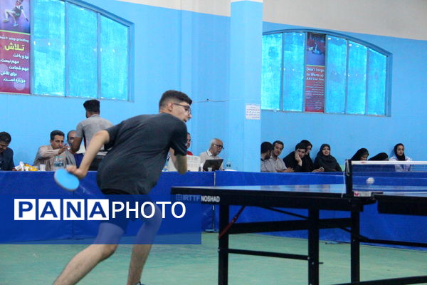 مسابقات تنیس روی میز مدارس سمپاد کشور در مقطع متوسطه دوم