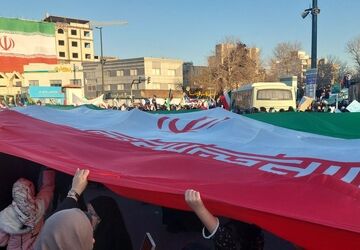 راهپیمایی مردم غیور ولایت مدار مشهد 