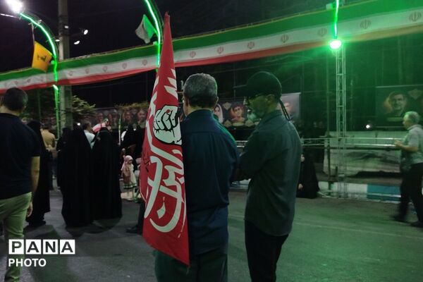 صد و نود و هفتمین شب تجمع مردمی اسلامشهر؛ همبستگی پایدار