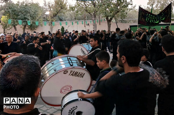  شب عاشورا در امامزاده علی‌اکبر