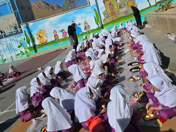 برگزاری همایش غذای سالم در دبستان بوستان 