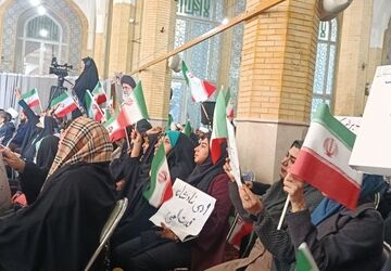 اجتماع مردمی ۹دی در مصلی امام خمینی(ره)کرج 