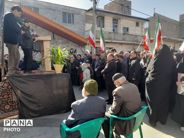 تجمع مردم جوکار در سوگ شهادت رهبر عزیز امت اسلامی