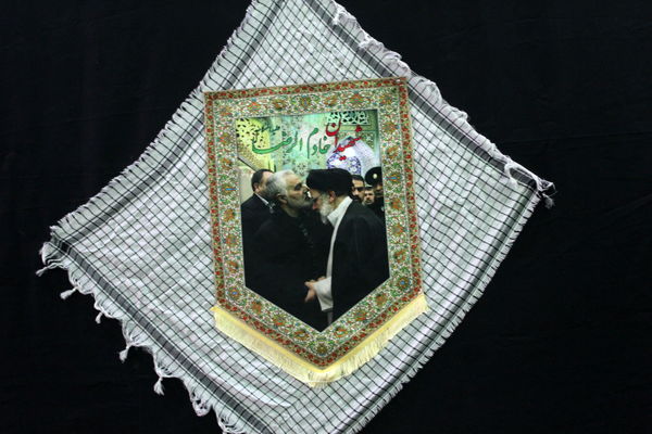 عزاداری ایام فاطمیه در دبیرستان علامه حلی شهرستان بم 