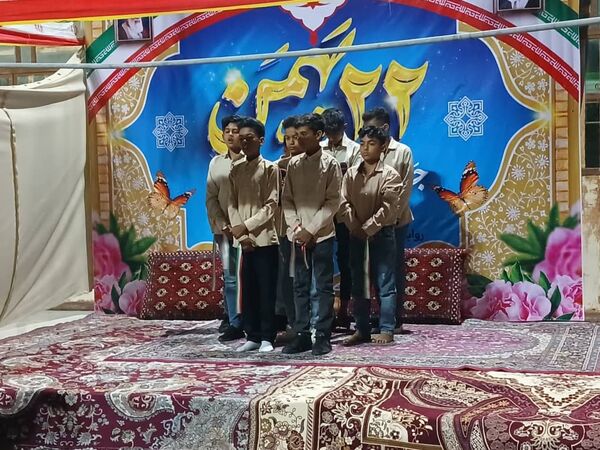راهپیمایی ۲۲ بهمن در شهر شمیل بندرعباس