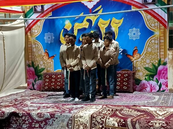 راهپیمایی ۲۲ بهمن در شهر شمیل بندرعباس