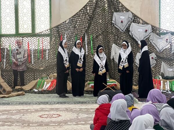 برگزاری گفتمان دینی در مدرسه عشایری دربند