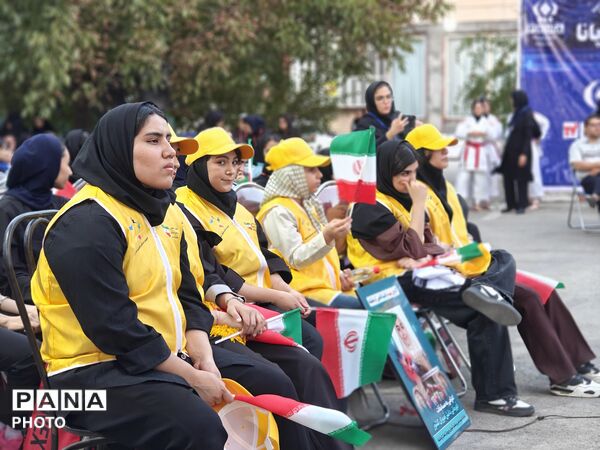 آیین افتتاحیه سی و پنجمین دوره مسابقات ورزشی دانش آموزان دختر کشور در کرمانشاه 