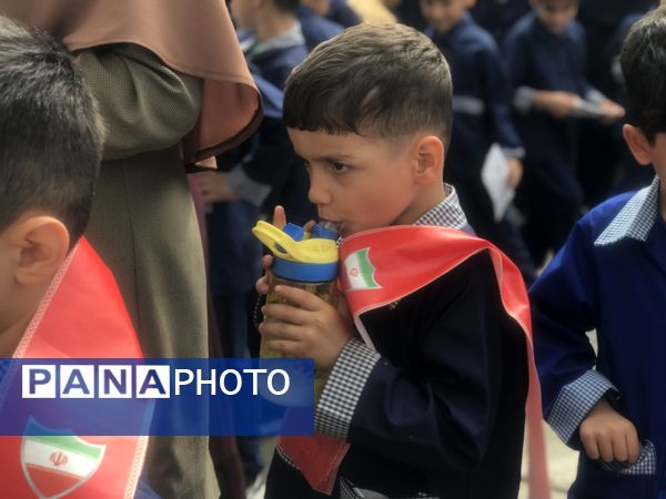 زنگ عاطفه‌ها در دبستان امیرصدرا روحی فرد پور محمودآباد 