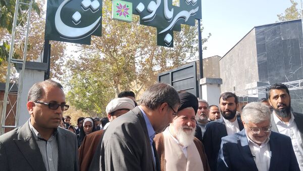 افتتاحیه پارک شهربانوی بسیج پارک بانوان در مشهد مقدس