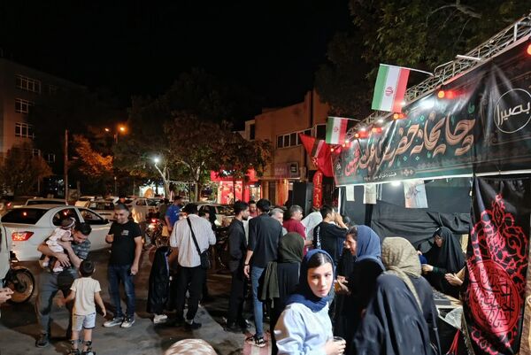برپایی موکب دختران بصیرا در بجنورد 