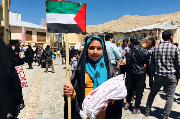 حضور پرشور مردم سپیدان در راهپیمایی روز قدس