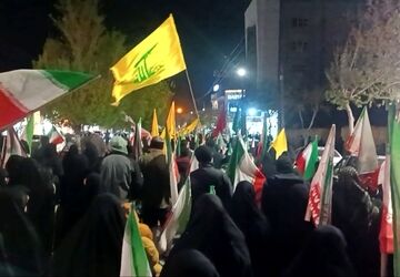 مراسم اربعین قائد شهید در مشهد