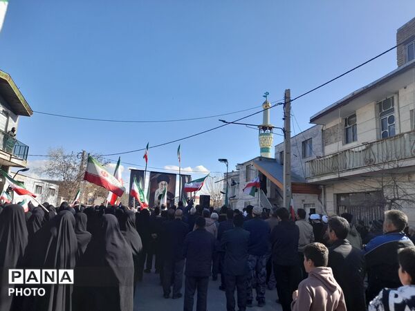 تجمع مردم جوکار در سوگ شهادت رهبر عزیز امت اسلامی