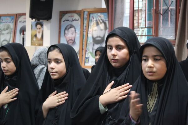 مجلس زینبی دختران قرآنی شهر درق 