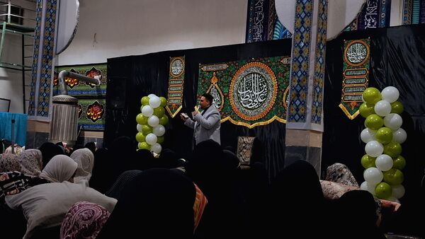 افتتاحیه مراسم اعتکاف دانش‌آموزی در مسجد ابا صالح المهدی صفادشت