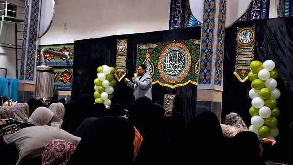 افتتاحیه مراسم اعتکاف دانش‌آموزی در مسجد ابا صالح المهدی صفادشت
