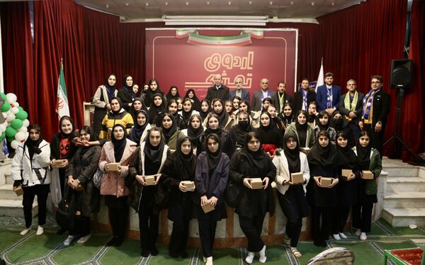 سومین روز اردوی تمشک سازمان دانش‌آموزی آذربایجان‌شرقی
